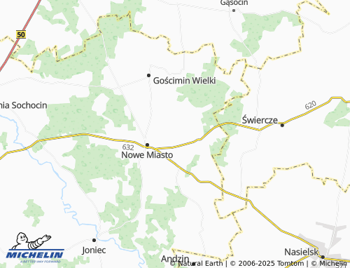 Kaart MICHELIN Anielin - ViaMichelin