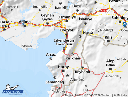 Mapa MICHELIN İskenderun - ViaMichelin