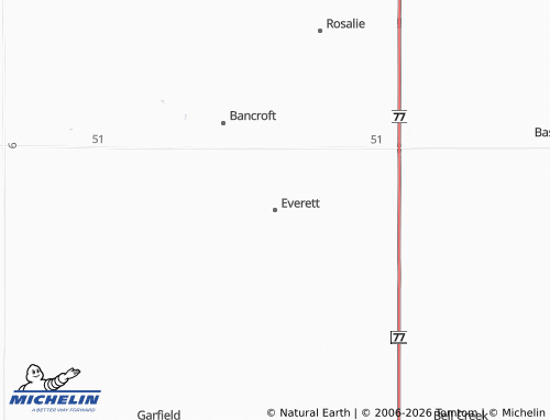 Carte MICHELIN Everett - ViaMichelin