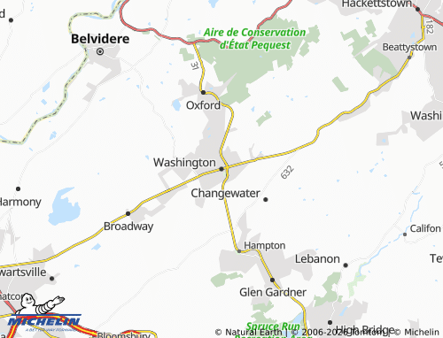 Mapa MICHELIN Washington - ViaMichelin