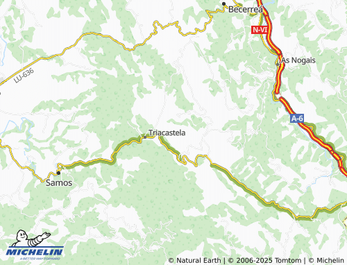 MICHELIN Vilavella (Santa María) map - ViaMichelin