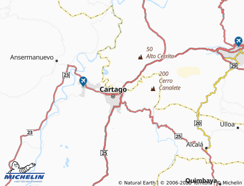 Carte MICHELIN Bolívar - ViaMichelin