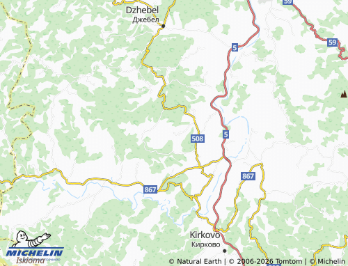 Mappa MICHELIN Starovo - ViaMichelin