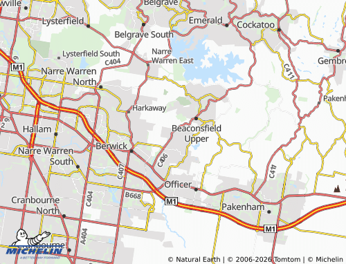 Mappa MICHELIN Guys Hill - ViaMichelin