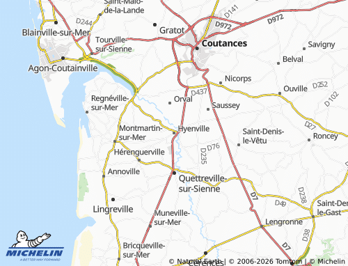 MICHELIN Hyenville map - ViaMichelin