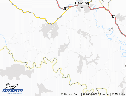 MICHELIN KwaStezi map - ViaMichelin