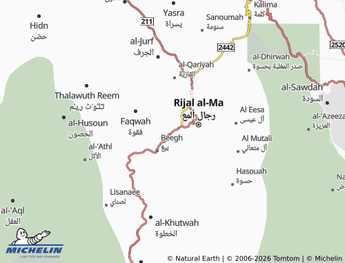 MICHELIN-Landkarte Khamees Kassan - ViaMichelin