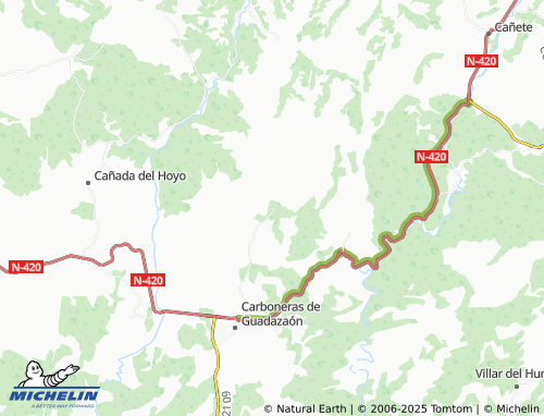 MICHELIN Pajarón map - ViaMichelin