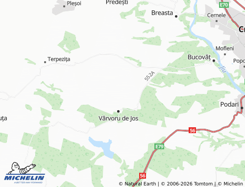 Carte MICHELIN Dobromira - ViaMichelin