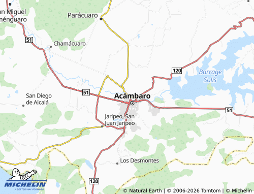 Mappa MICHELIN Campamento de Ferrocarriles - ViaMichelin