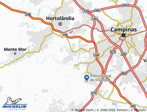 MICHELIN Jardim Novo Maracanã map - ViaMichelin