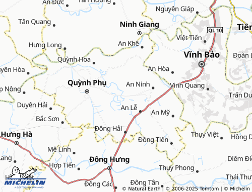 MICHELIN An Ấp map - ViaMichelin