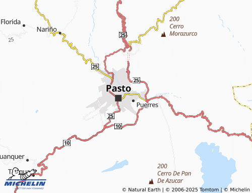 MICHELIN Sendoya map - ViaMichelin