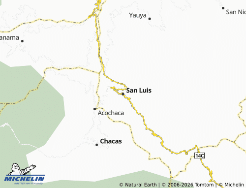 Mappa MICHELIN San Luis - ViaMichelin