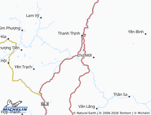 Mappa MICHELIN Chợ Mới - ViaMichelin