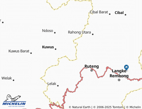 MICHELIN Lewur map - ViaMichelin