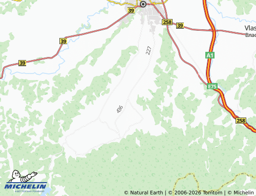 Carte MICHELIN Strojkovce - ViaMichelin