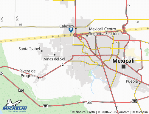 MICHELIN Villa del Real map - ViaMichelin