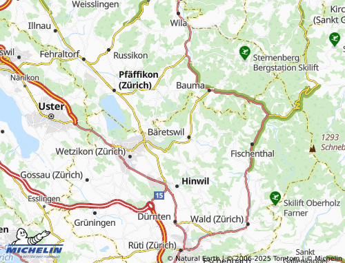 MICHELIN Adetswil map - ViaMichelin