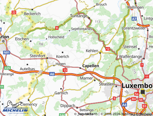 Mappa MICHELIN Goetzingen - ViaMichelin