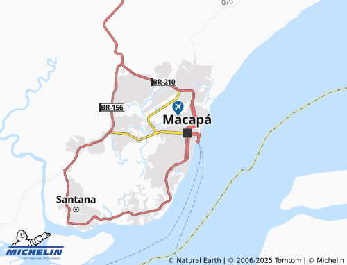 MICHELIN Santa Rita map - ViaMichelin