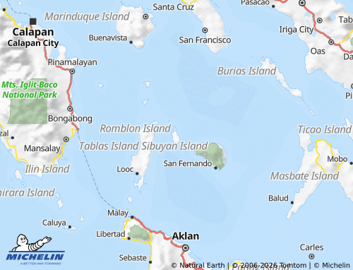 Mappa MICHELIN Romblon - ViaMichelin