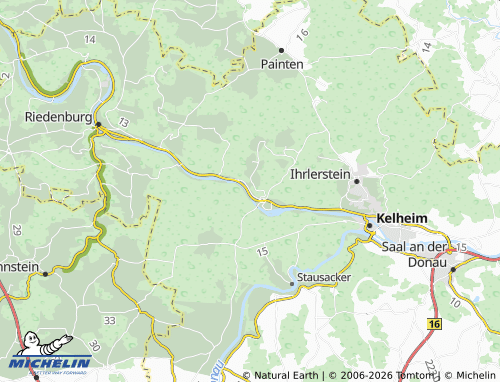 Mapa MICHELIN Essing - ViaMichelin