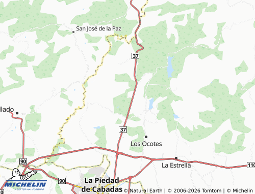 Mappa MICHELIN Fichas de López - ViaMichelin