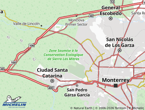 MICHELIN Cima de La Monta A map - ViaMichelin
