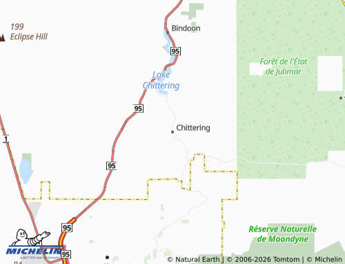 Mapa MICHELIN Chittering - ViaMichelin
