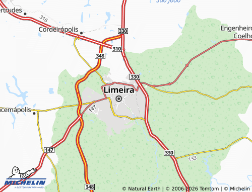 Mapa MICHELIN Boa Vista - ViaMichelin