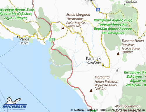 Mappa MICHELIN Dikorfo - ViaMichelin