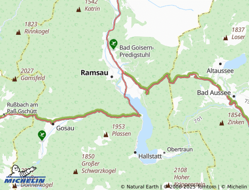 MICHELIN Steeg map - ViaMichelin