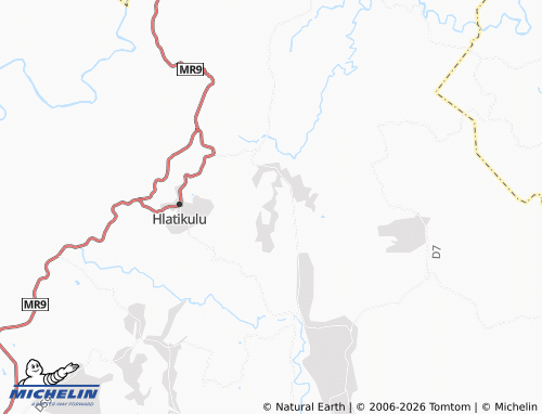 Mappa MICHELIN Thonjeni Wengwavuma - ViaMichelin