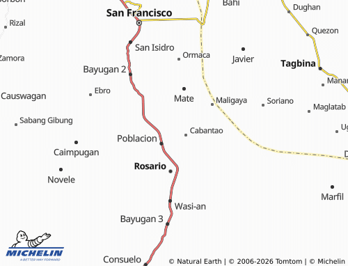 MICHELIN Libuac map - ViaMichelin