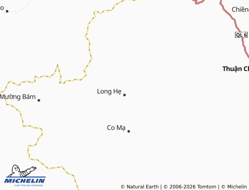 Mapa MICHELIN Long Hẹ - ViaMichelin