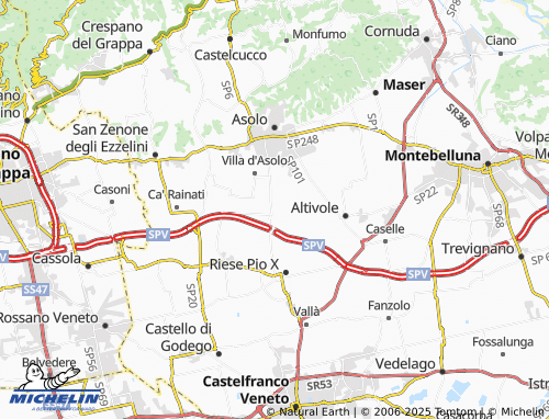 MICHELIN San Vito map - ViaMichelin