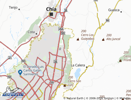 Carte MICHELIN La Estrellita I - ViaMichelin