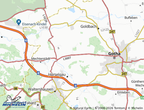 MICHELIN Aspach map - ViaMichelin