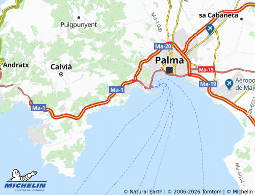 Mapa MICHELIN Illetes - ViaMichelin