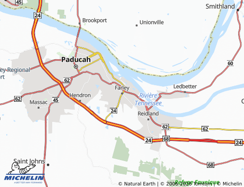 Mapa MICHELIN Farley - ViaMichelin