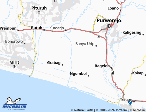 MICHELIN Secang map - ViaMichelin