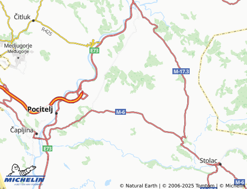 MICHELIN-Landkarte Lokve - ViaMichelin