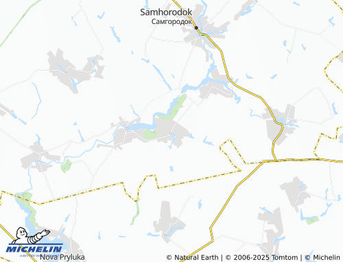 MICHELIN Druzhne map - ViaMichelin