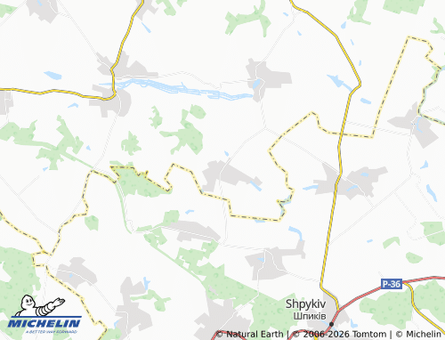 Mappa MICHELIN Uiaryntsi - ViaMichelin