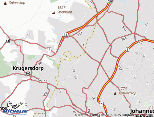 MICHELIN Zonnehoeve Agricultural Holdings map - ViaMichelin