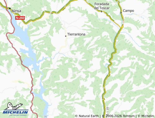 Mappa MICHELIN Formigales - ViaMichelin