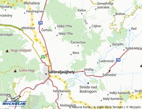 Mappa MICHELIN Bara - ViaMichelin