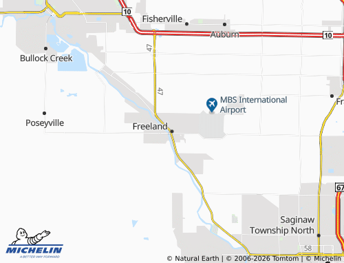 Mappa MICHELIN Freeland - ViaMichelin