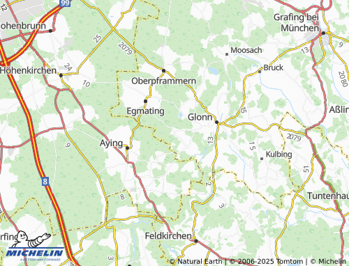 MICHELIN-Landkarte Lindach - ViaMichelin